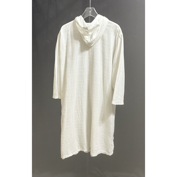 Ezze Wear Womens XL Dotty Cotton Gauze Hooded Drawstring Swim Cover‎ - Picture 10 of 13